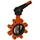 KSB Absperrklappe Boax-sf, Gewindeflansch Handhebel, Pn 10/16 Dn 100