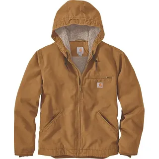 CARHARTT Sherpa Lined Jacket 104392 - Hellbraun - XL