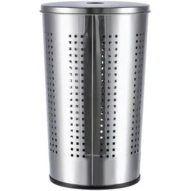 Zeller Wäschesammler, Edelstahl, ø 30/34 x 60 cm