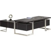 Jet-Line Eckschreibtisch Venedig schwarz