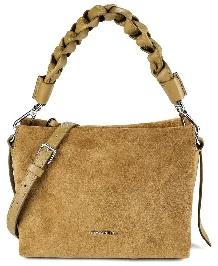 Coccinelle Boheme Handtasche Leder 22.5 cm  braun