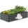 Tectake Hochbeet 120 x 60 x 30 cm Grau