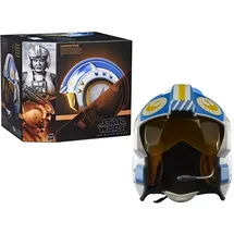 Star Wars The Black Series Carson Teva elektronischer Premium Helm mit weiterentwickelten LED- und Soundeffekten, ab 14 Jahren