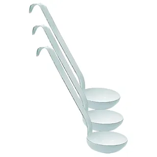 Schöpfkelle 911806 Email – 6 cm, (Packung mit 3)