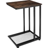 Tectake Eton Braun Holz 35 x 66 cm