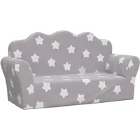 vidaXL, Kinderstuhl + Kindertisch, Brenda 2-seater (Kindersessel, Kindersofa)