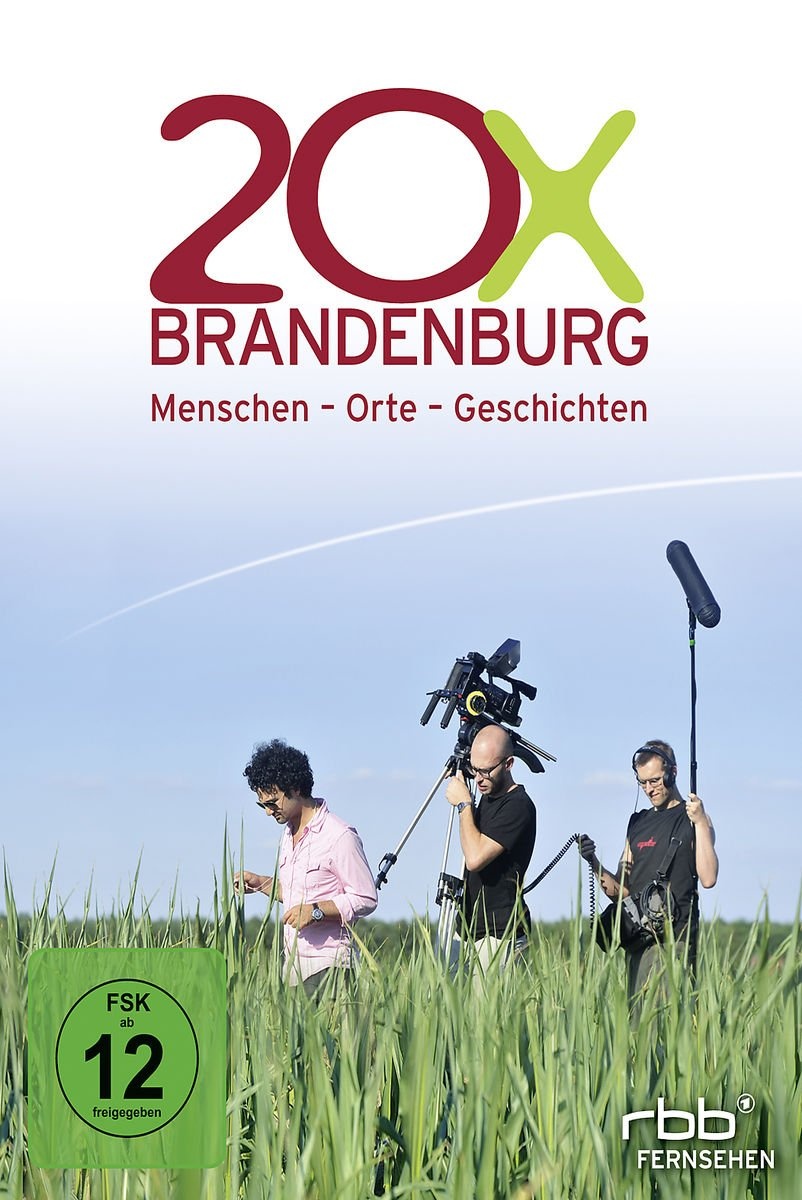 20 x Brandenburg - Menschen, Orte, Geschichten [3 DVDs] (Neu differenzbesteuert)