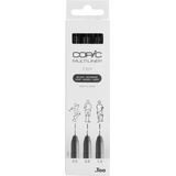 Copic COPIC® Multiliner Fineliner schwarz 0.5 + 0.8 + 1.0 mm, 3 St.