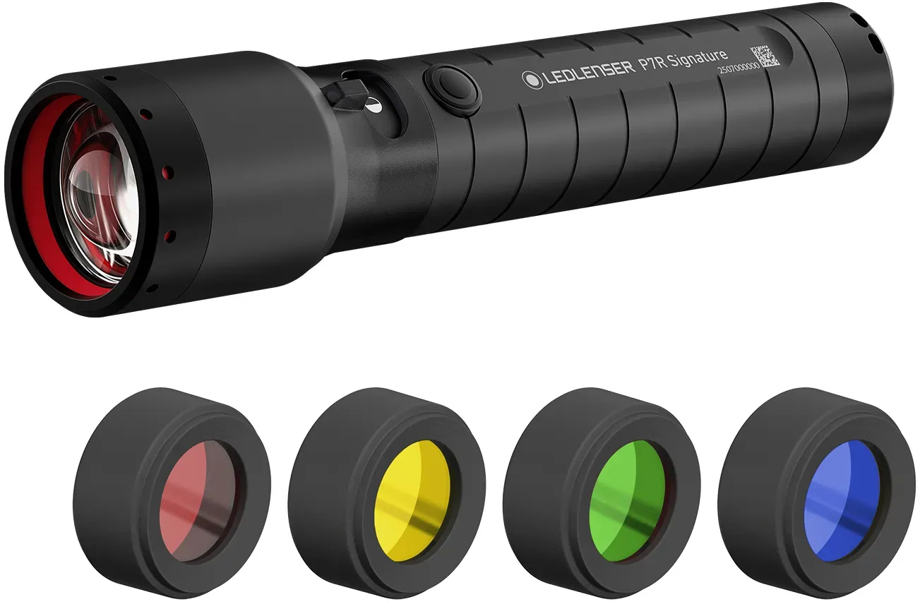 P7R Vision Set, 2500 Lumen, 340 Leuchtweite, 80h Laufzeit
