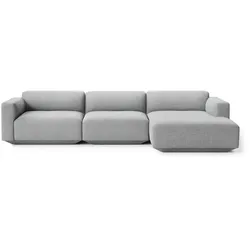 &Tradition - Develius Eck-Sofa, Konfiguration F, grau (Hallingdal 130)