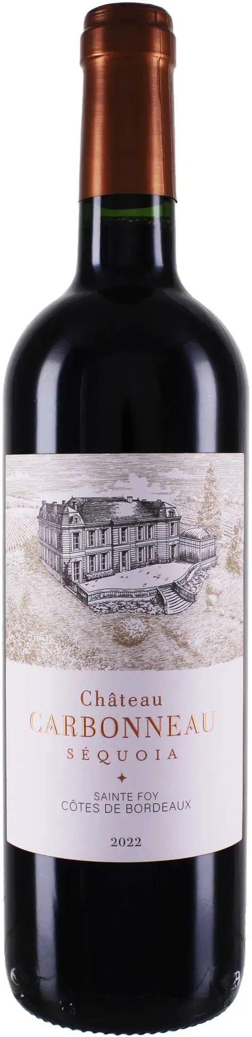 Château Carbonneau Sequoia 2022 Château Carbonneau Sequoia AOC 2022 Cabernet Sauvignon,Malbec,Merlot Frankreich