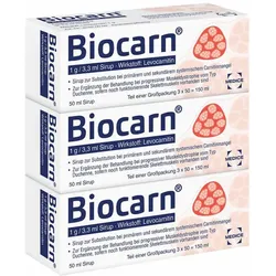 Biocarn Sirup bei Carnitinmangel - stärkt das Herz