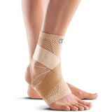 Bauerfeind MALLEOTRAIN S Open Heel Knöchelbandage, Herren, Nature/Beige, Right 1