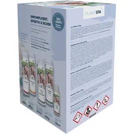 Planet Spa Whirlpoolpflege Komplett-Set türkis 7-teilig