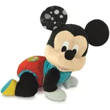 CLEMENTONI Disney Stitch - Calm & Play Interaktiver Plüsch, Ultraweiches Kuscheltier mit Musik und Soundeffekten, Beruhigendes Spielzeug für Babys, Ab 0 Monaten, Blau