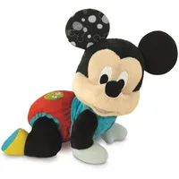 CLEMENTONI Disney Stitch - Calm & Play Interaktiver Plüsch, Ultraweiches Kuscheltier mit Musik und Soundeffekten, Beruhigendes Spielzeug für Babys, Ab 0 Monaten, Blau