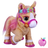 Hasbro Furreal Cinnamon, Mein stylisches Pony, 80+ Geräusche, Reaktionen, 26 Accessoires, elektronisches Tierchen (35 cm) ab 4 Jahren