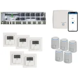 Homematic IP Smart Home Fußbodenheizung Set 3 Zimmer kabelgebunden