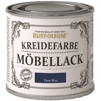 Rustoleum Kreidefarbe Tinte Blau 125 ml - Schöne Holzfarbe für Möbel - Extra sicher verpackt - Idealer Holzlack - Möbellack - Lackfarbe
