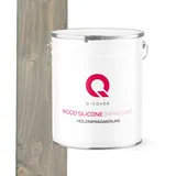 Q-COVER HOLZIMPRÄGNIERUNG 2 in 1 Dunkelgrau 7046 5L - Silicon Holzschutz