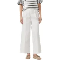 s.Oliver Wide-Leg-Culotte Hosen Weiß 38