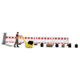 BUSCH H0 Action Set Profi an Rüttelplatte