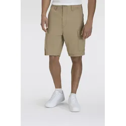 Cargoshorts LEVI'S, Herren, Gr. 34, N-Gr, gold (harvest gold), Denim/Jeans, Obermaterial: 100% Baumwolle, bequem knielang, Hosen