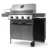 Gasgrill Edelstahl Premio XL III Roaster + Drehspieß | Grill Made in Germany