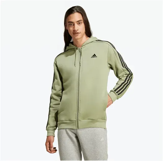 adidas Fleece Jacke Grün