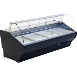 Wimar Kühltisch Kühltheke Frischetheke Fleischtheke 2500x1155x1220+10mm 2,4m2 statisch