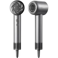 DREAME Glory Mix Haartrockner Mit Negativen Ionen,Aromatherapie-Haarpflege,3 austauschbare Multifunktionsdüsen,NTC 55°C Temperaturregelung,110K RPM - Schwarz