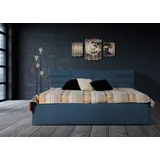 Halmon Schlafkomfort Betten Madera 180 x 200 cm Blau