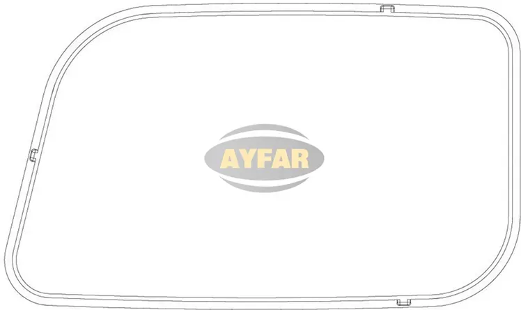 Scheinwerferglas, rechte Seite für Mercedes Actros MP II 2004-2008