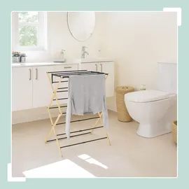 Relaxdays 0 m natur/schwarz