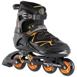 Nils Extreme Erwachsene Inline-Skaten Inline-Skates - NA9022 schwarz schwarz|orange 41