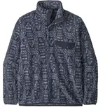 Patagonia Lightweight Synch Snap-T Fleecepullover Blau S