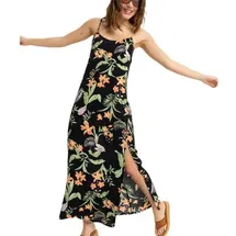 Roxy Maxikleid Schwarz M