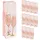 IDENA Flaschentaschen Sektglas 12 St. Rosa-Gold 39 x 12 x 10 cm
