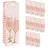 IDENA Flaschentaschen Sektglas 12 St. Rosa-Gold 39 x 12 x 10 cm