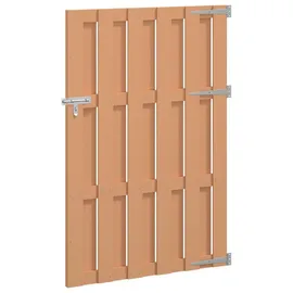 vidaXL Gartentor 100 x 150 cm WPC und Aluminium Braun