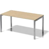 BISLEY Schreibtisch Cito Ahorn / Silber