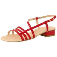 Paul Green Sandalen in Rot Lack | Gr.: 39