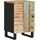 vidaXL vidaXL, Badschrank 38x33x58 cm) Altholz Massiv