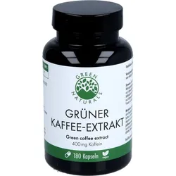 GREEN NATURALS Grüner Kaffee-Extr.100% Koffein Kps 180 St.