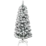 vidaXL Künstlicher Weihnachtsbaum Klappbar Beschneit 150 cm Modell 4