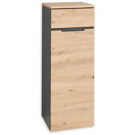 Innostyle Aktenschrank Memphis Holzoptik Eiche Artisan / Graphit