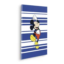 KOMAR Canvasbild Disney, Mickey Rockstar - 60 cm - Bild Auf Keilrahmen - Für Kinderzimmer,