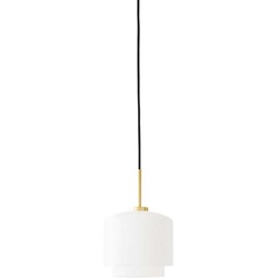 Please Wait to be Seated - Megumi Pendelleuchte Ø18 Brass/Opal - cm - 32 cm