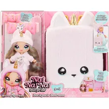 MGA Entertainment Na! Na! Na! Surprise 3-in-1 Backpack Bedroom Unicorn Playset- Britney Sparkles