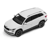 Skoda 565099300S9R - Kodiaq Modellauto weiß 1:43